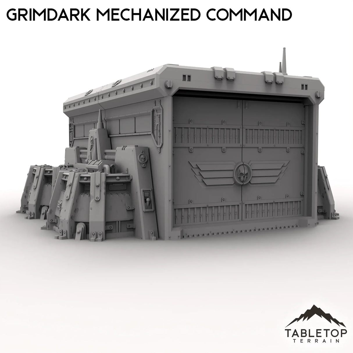 Tabletop Terrain Building Grimdark Mechanized Command