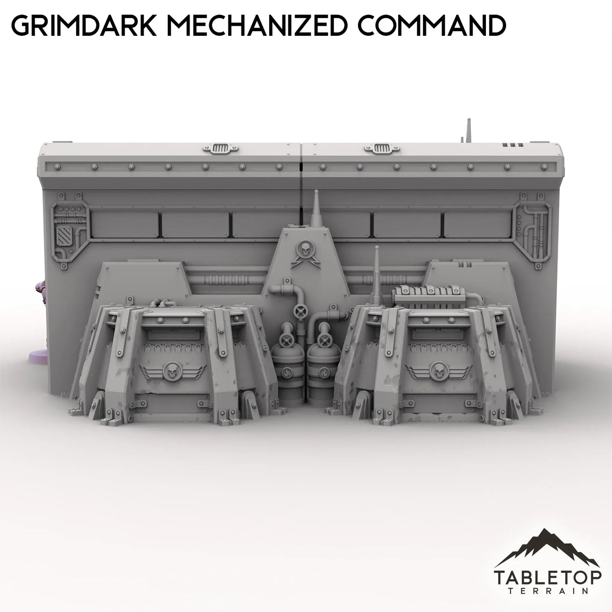 Tabletop Terrain Building Grimdark Mechanized Command