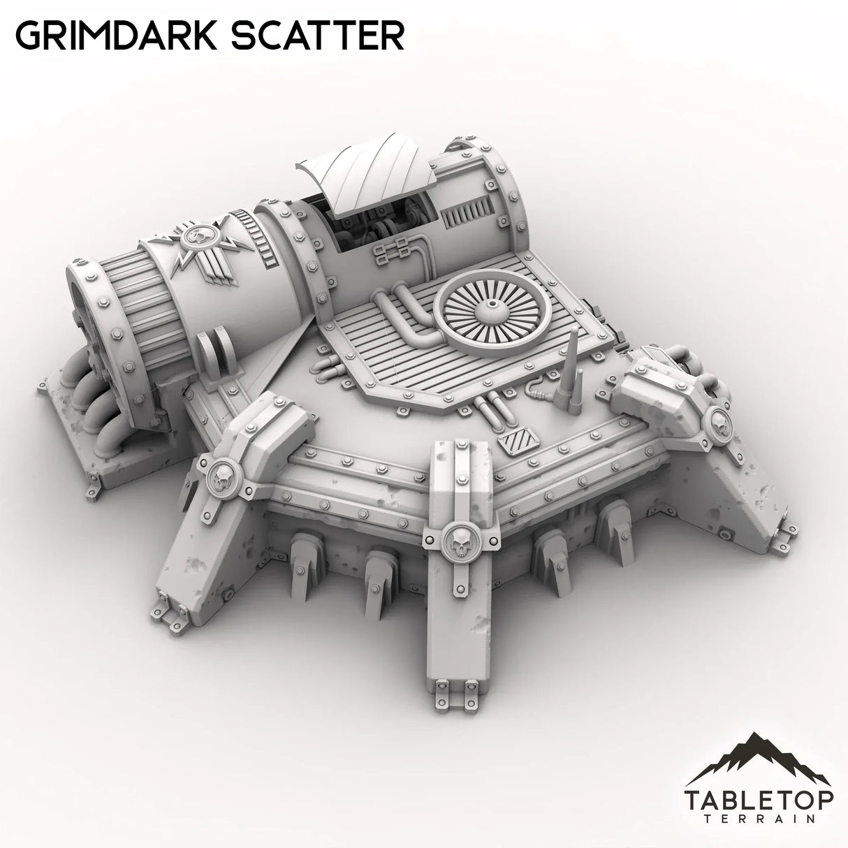 Tabletop Terrain Building Grimdark Technical Center