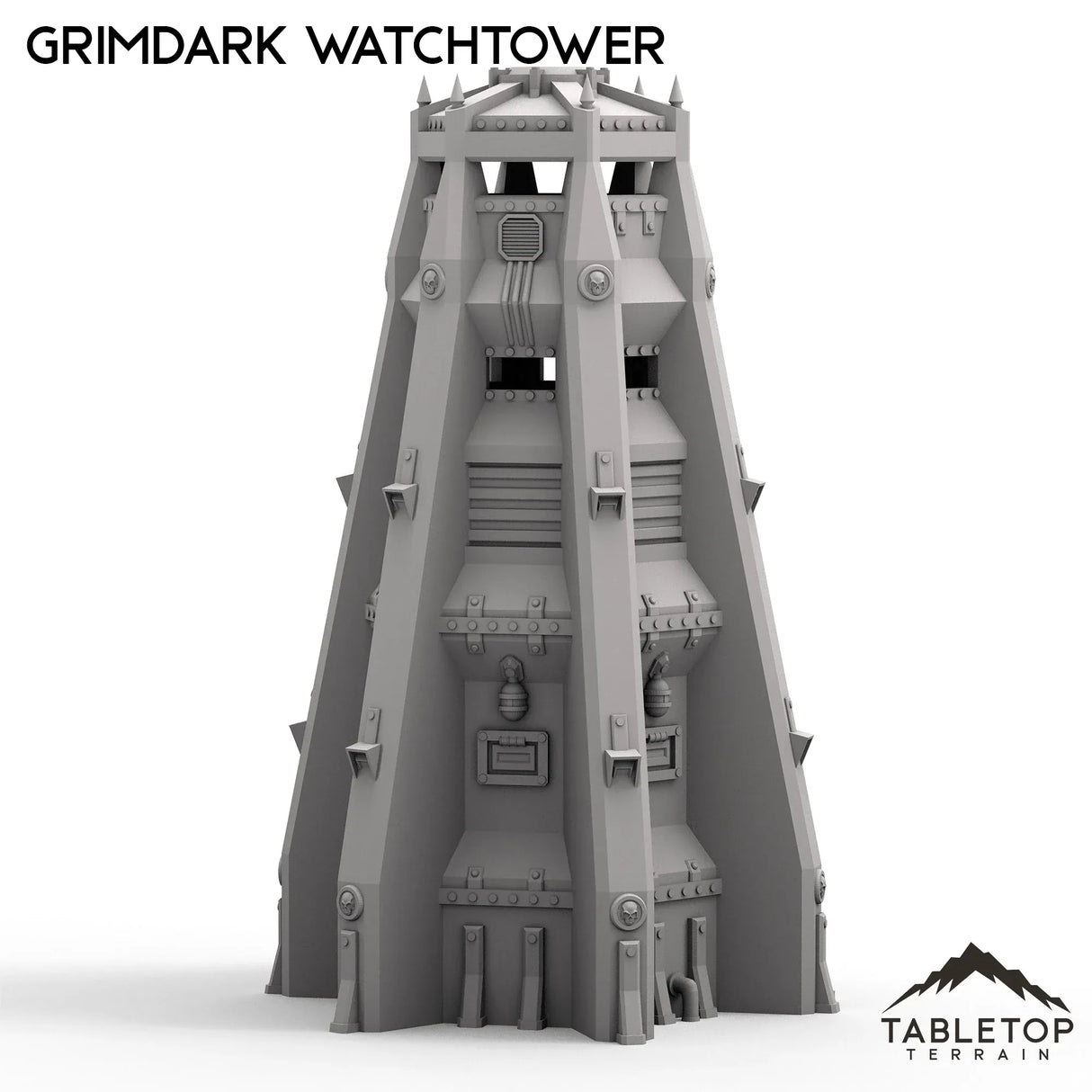 Tabletop Terrain Building Grimdark Watchtower