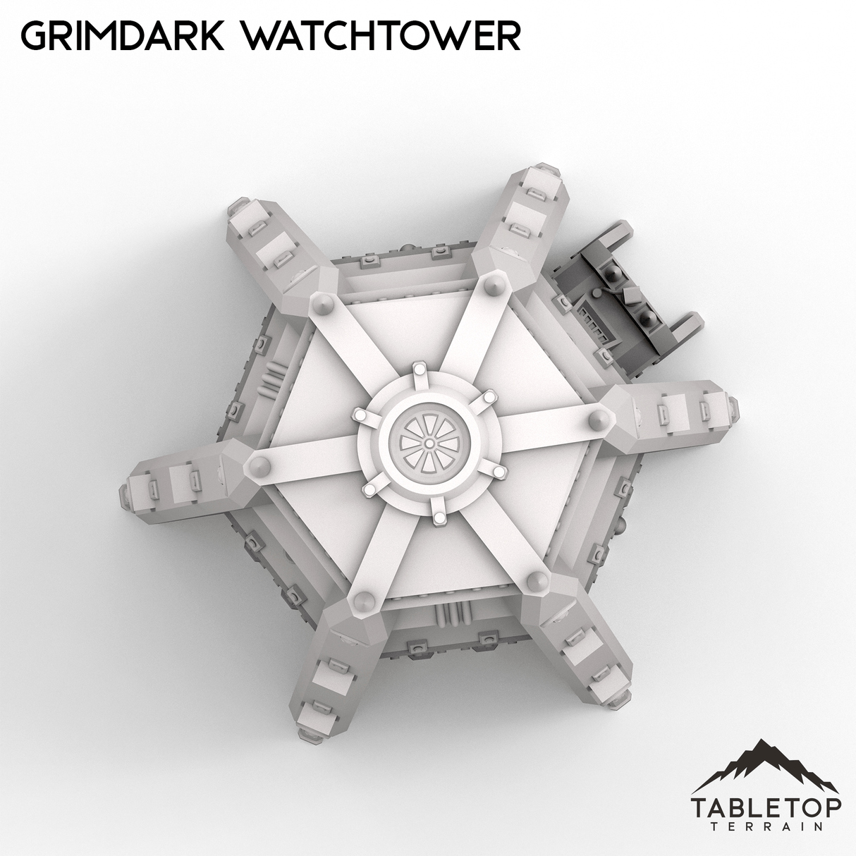 Tabletop Terrain Building Grimdark Watchtower
