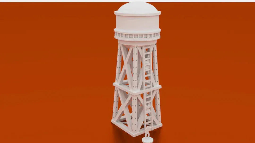 Tabletop Terrain Building Groveham Water Tower