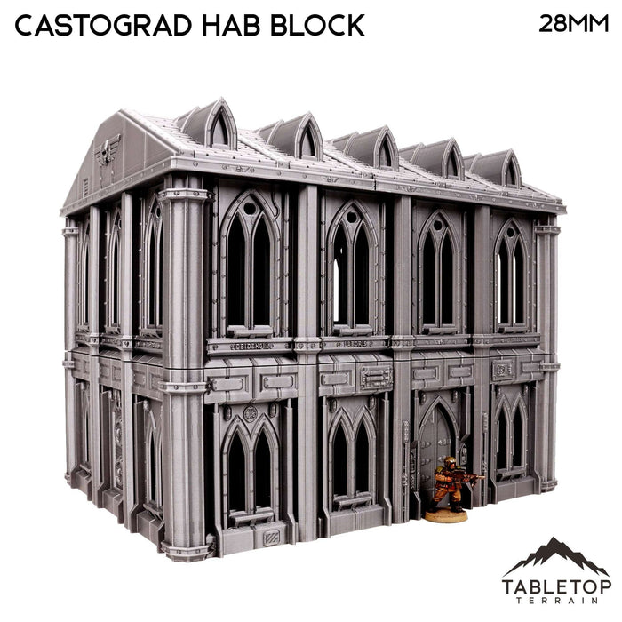 Tabletop Terrain Building Hab Block
