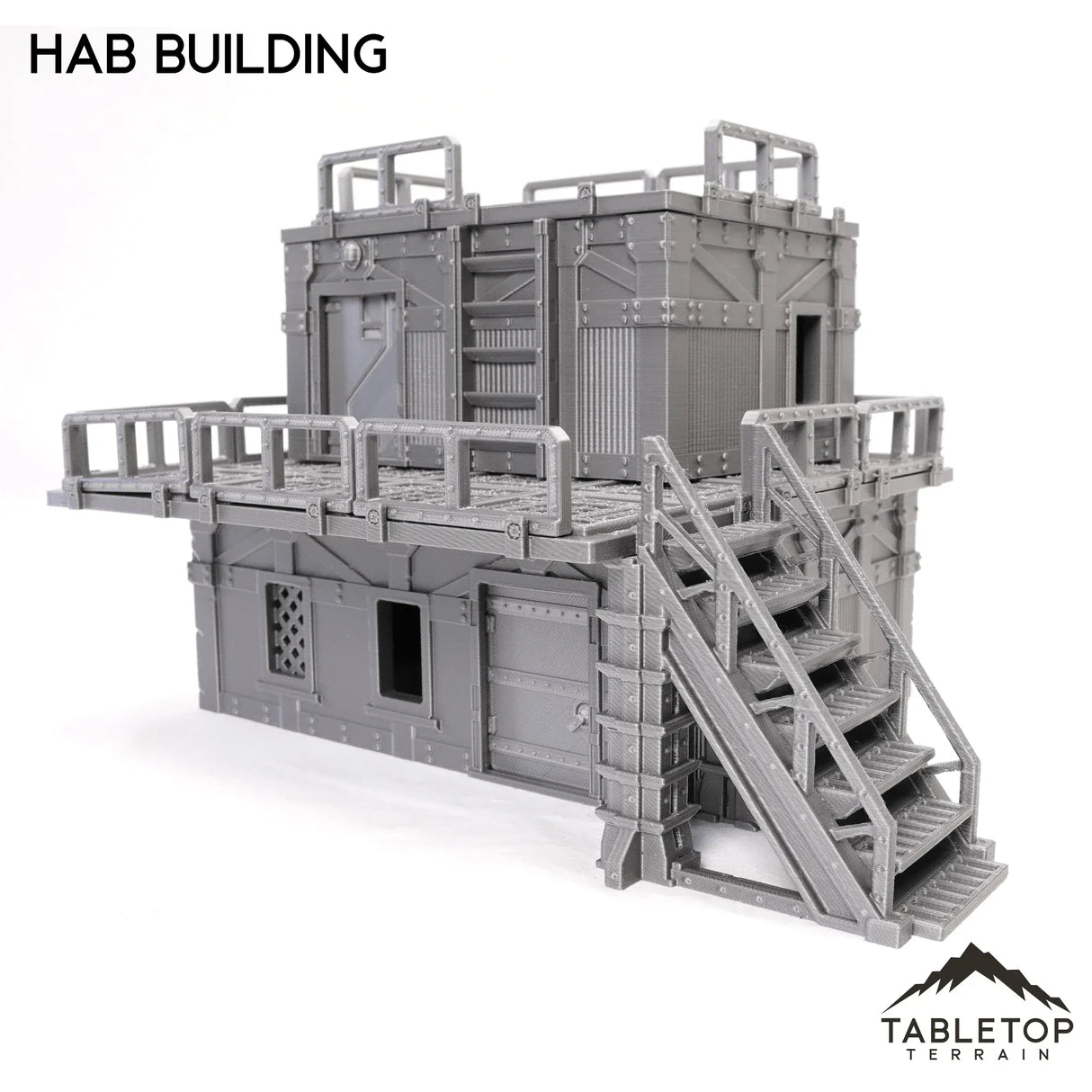 Tabletop Terrain Building Hab Building - Grimdark UnderNidus Building