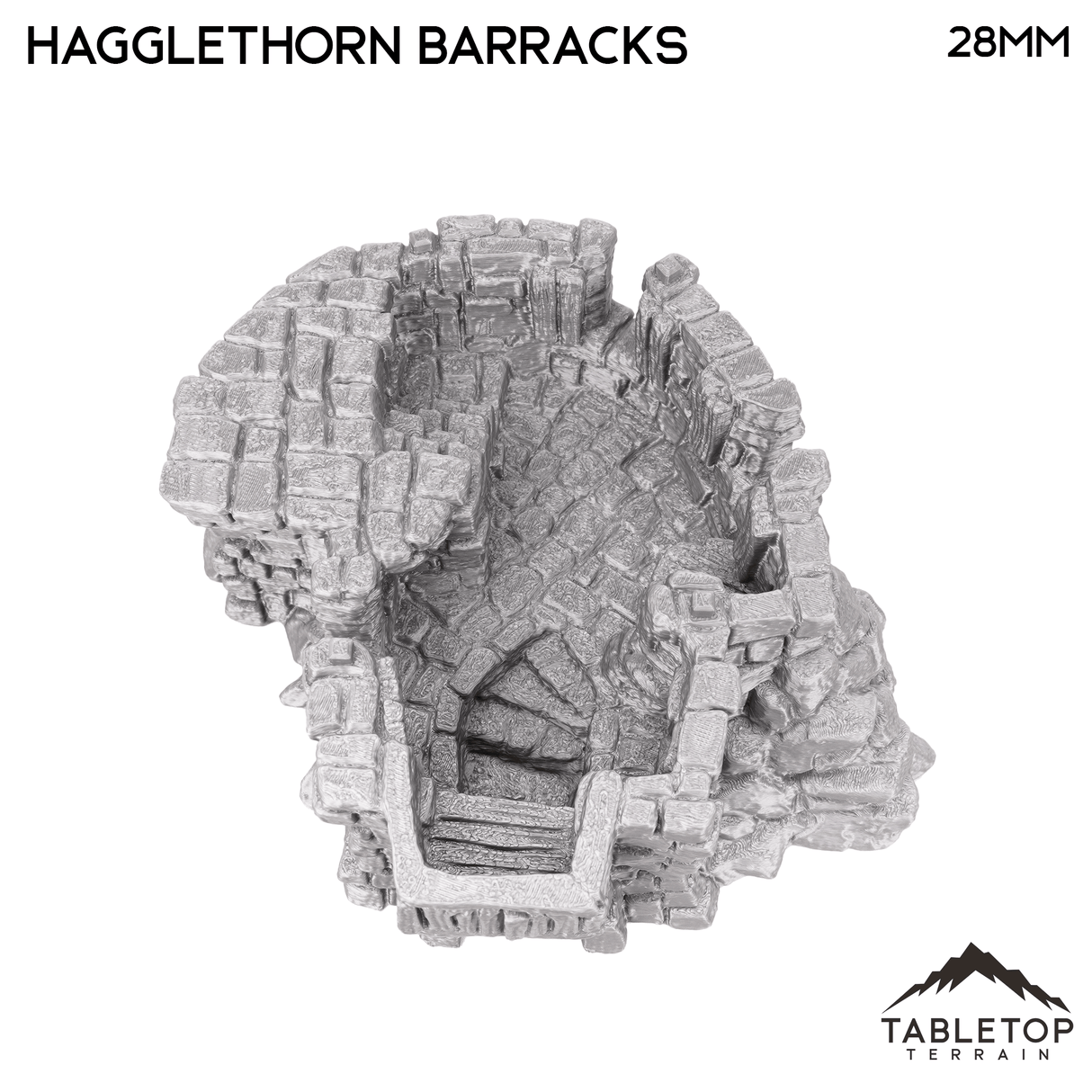 Tabletop Terrain Building Hagglethorn Barracks - Hagglethorn Hollow - Fantasy Building
