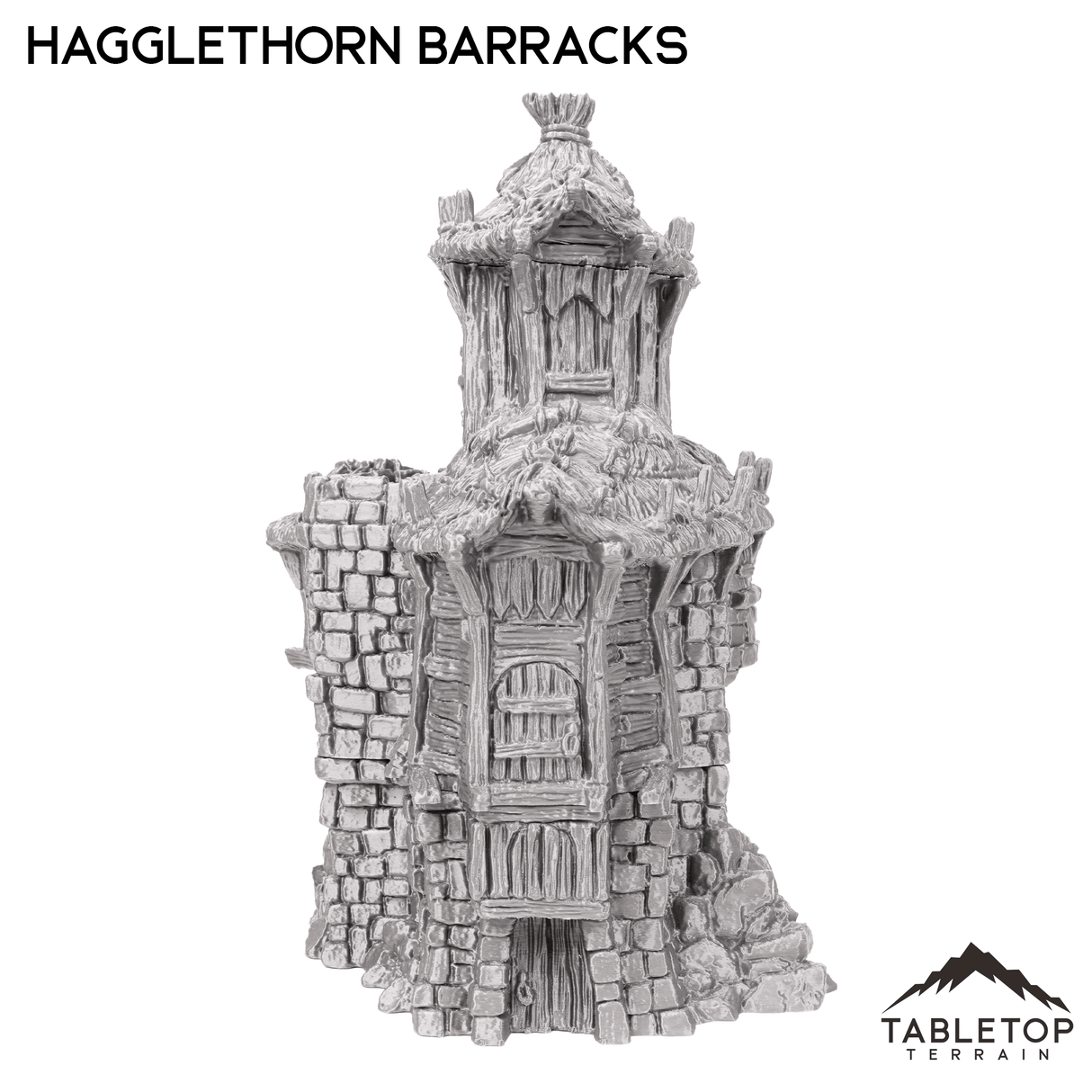Tabletop Terrain Building Hagglethorn Barracks - Hagglethorn Hollow - Fantasy Building