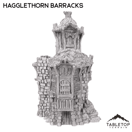 Tabletop Terrain Building Hagglethorn Barracks - Hagglethorn Hollow - Fantasy Building