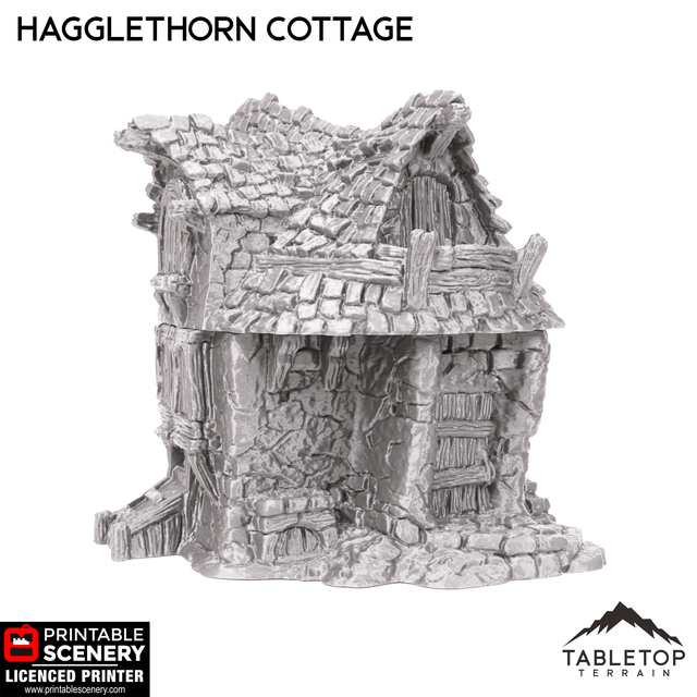 Tabletop Terrain Building Hagglethorn Cottage - Hagglethorn Hollow - Fantasy Building