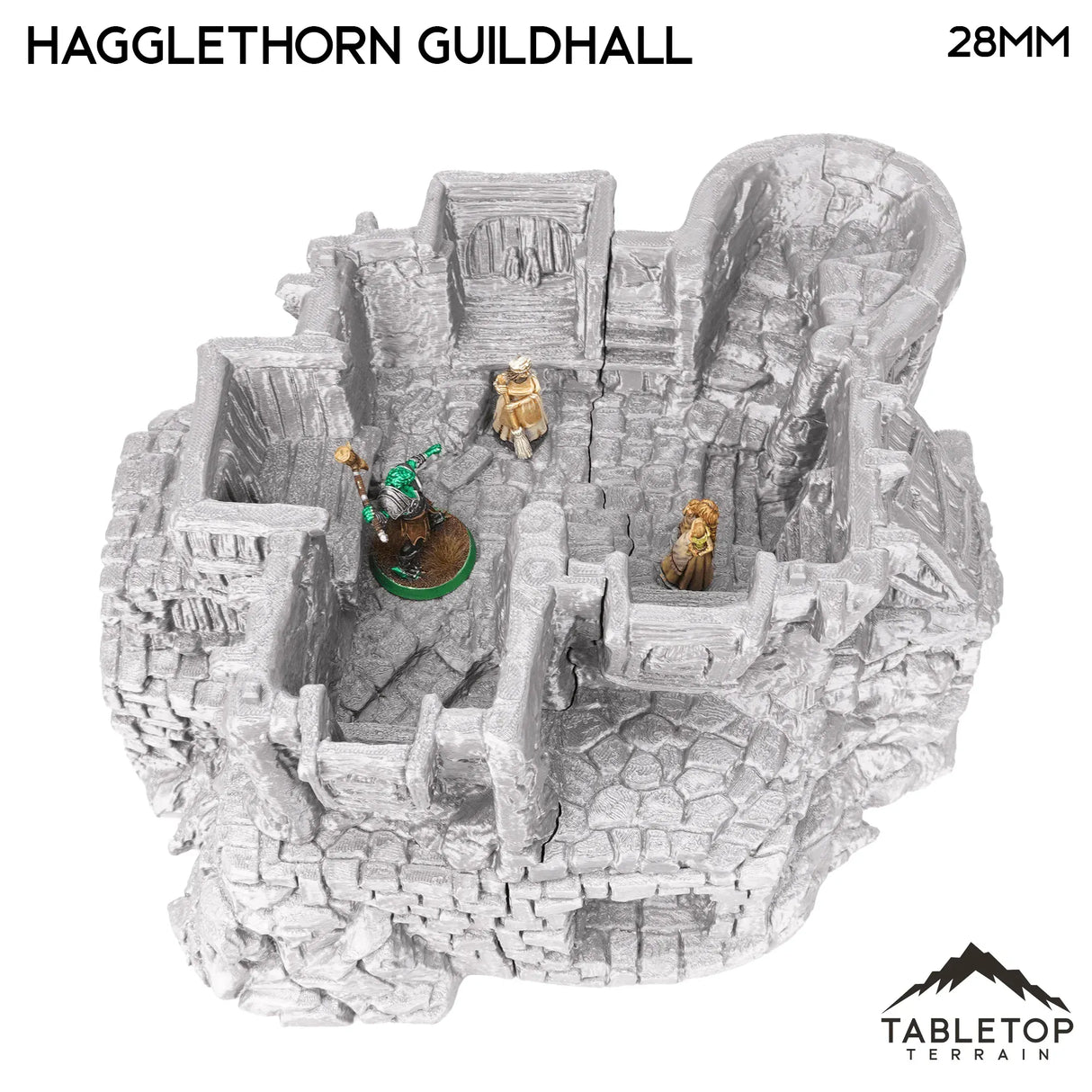 Tabletop Terrain Building Hagglethorn Guildhall - Hagglethorn Hollow - Fantasy Building