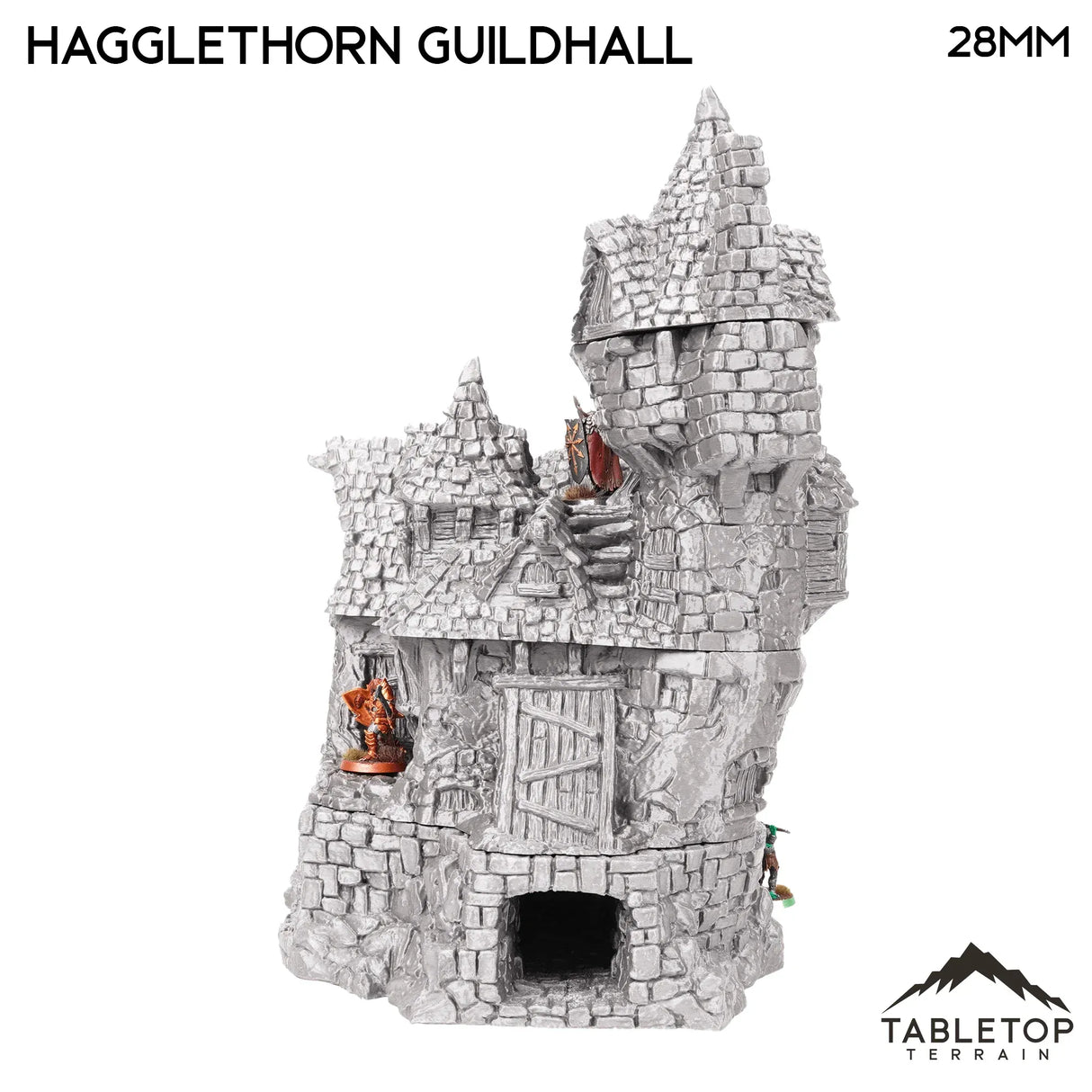 Tabletop Terrain Building Hagglethorn Guildhall - Hagglethorn Hollow - Fantasy Building