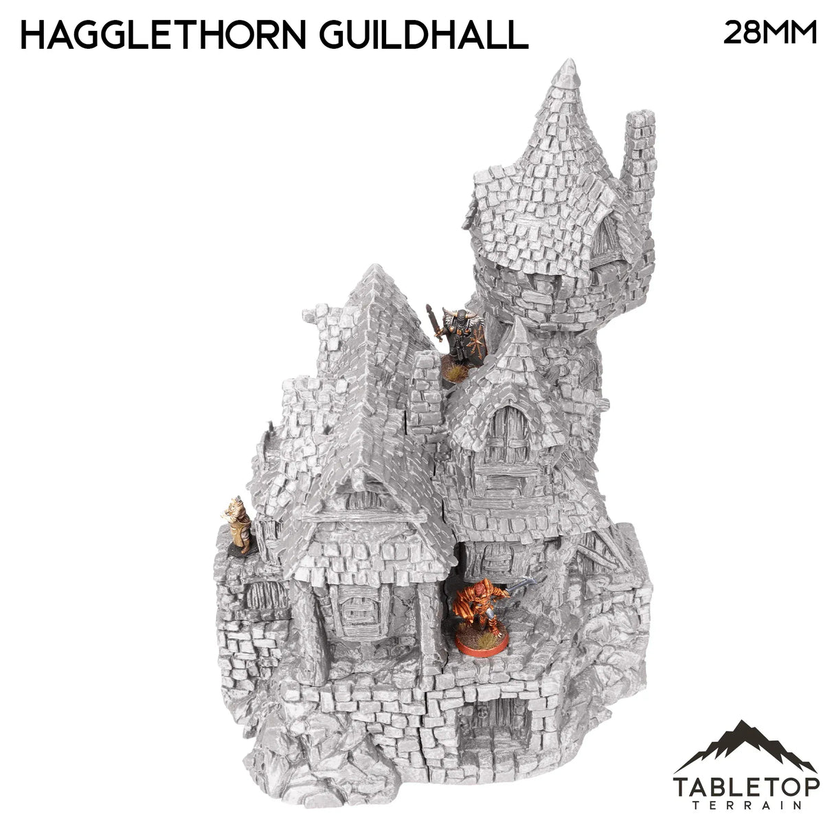 Tabletop Terrain Building Hagglethorn Guildhall - Hagglethorn Hollow - Fantasy Building