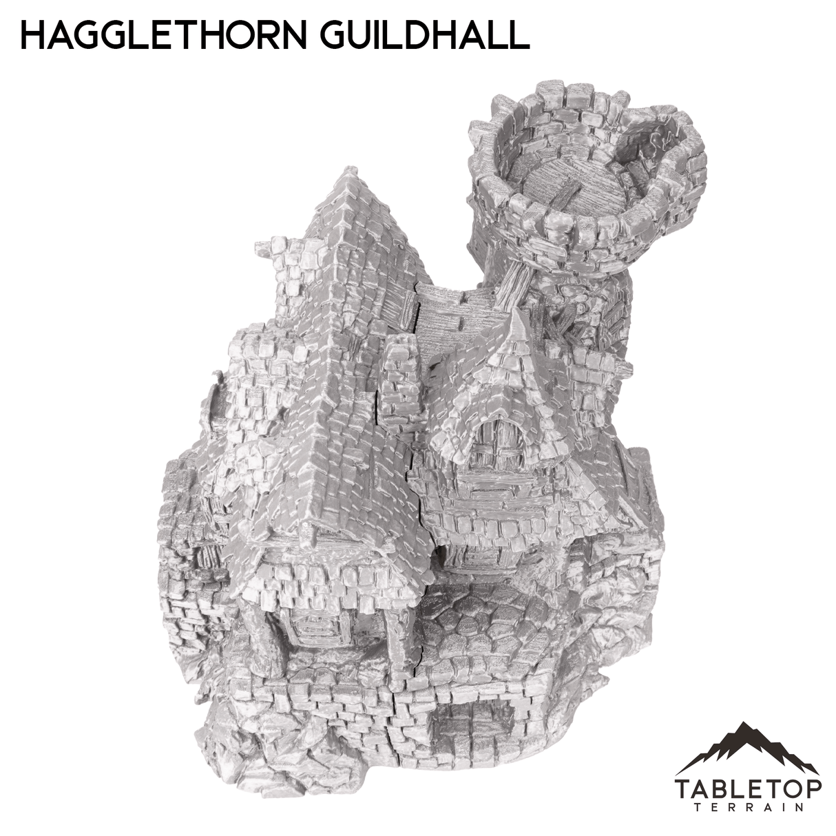 Tabletop Terrain Building Hagglethorn Guildhall - Hagglethorn Hollow - Fantasy Building