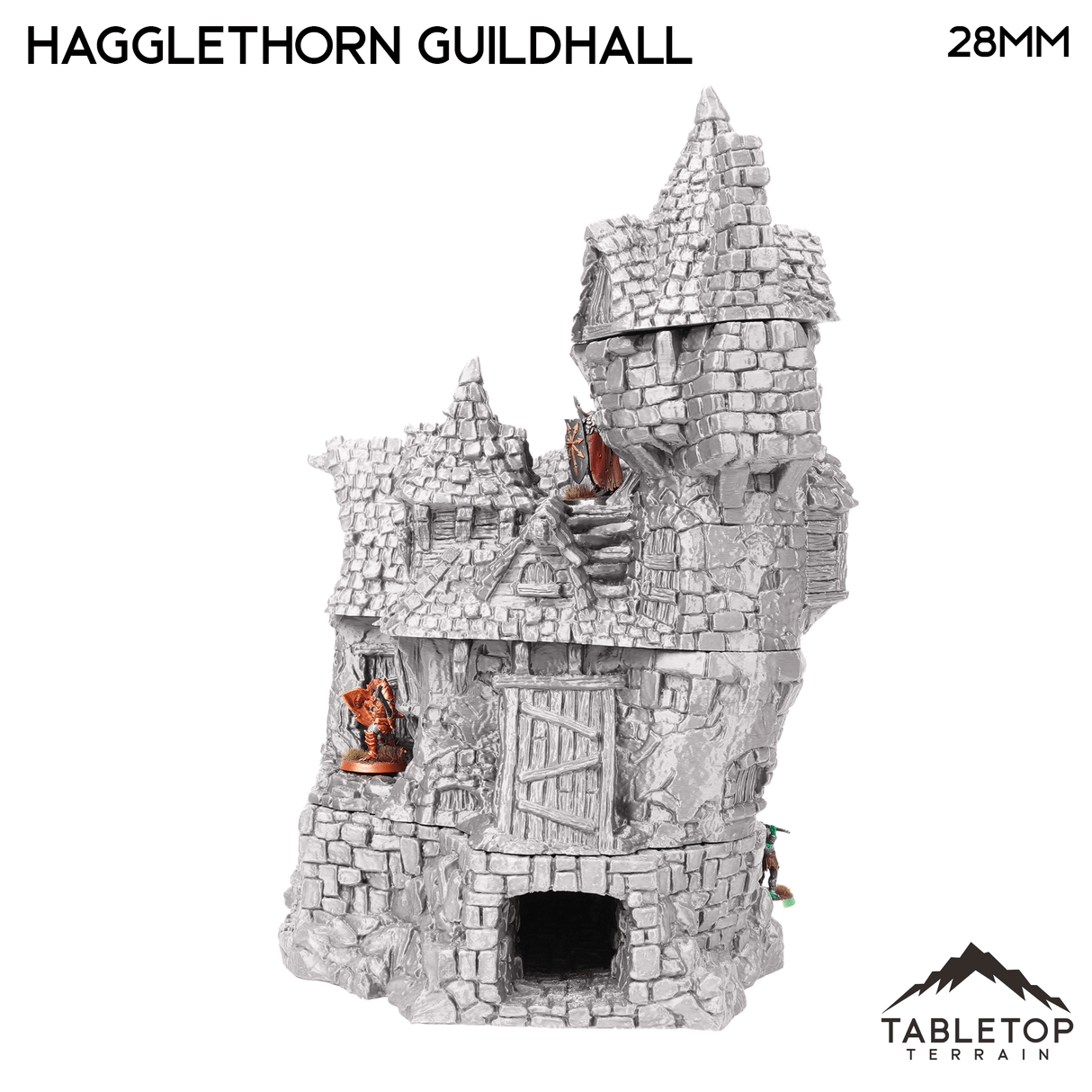 Tabletop Terrain Building Hagglethorn Guildhall - Hagglethorn Hollow - Fantasy Building