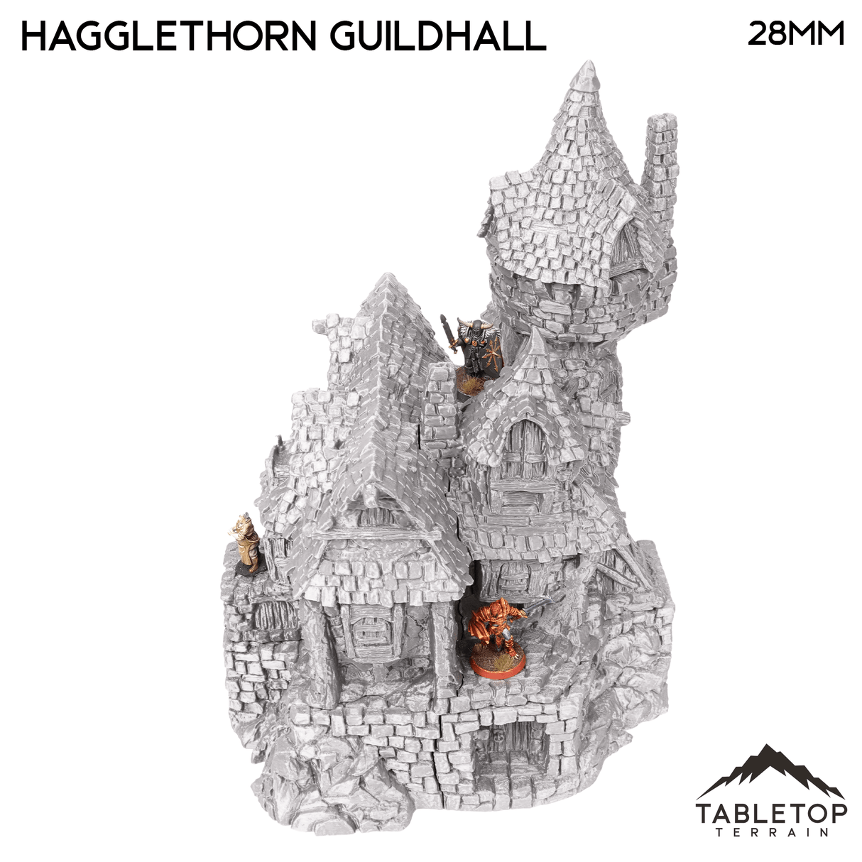 Tabletop Terrain Building Hagglethorn Guildhall - Hagglethorn Hollow - Fantasy Building