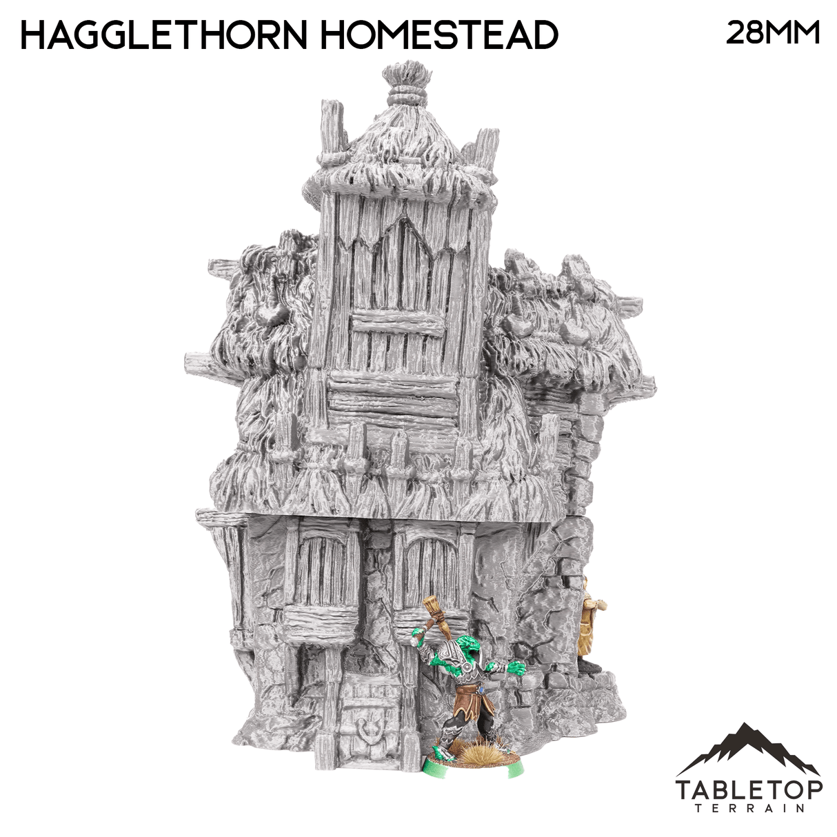 Tabletop Terrain Building Hagglethorn Homestead - Hagglethorn Hollow - Fantasy Building