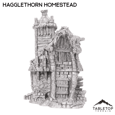 Tabletop Terrain Building Hagglethorn Homestead - Hagglethorn Hollow - Fantasy Building