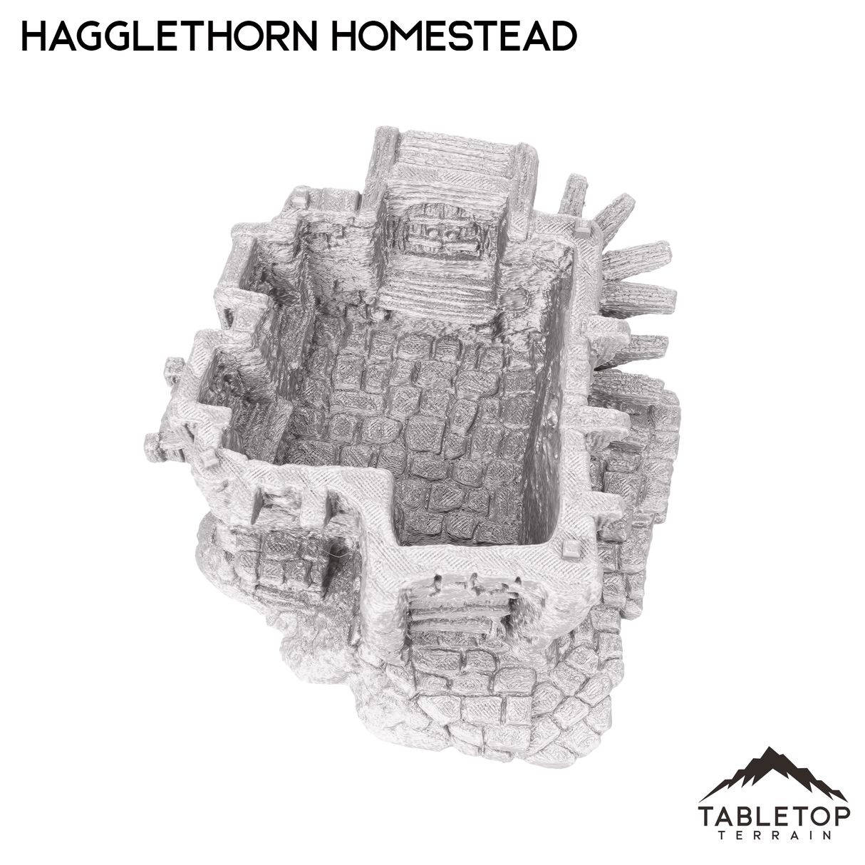 Tabletop Terrain Building Hagglethorn Homestead - Hagglethorn Hollow - Fantasy Building
