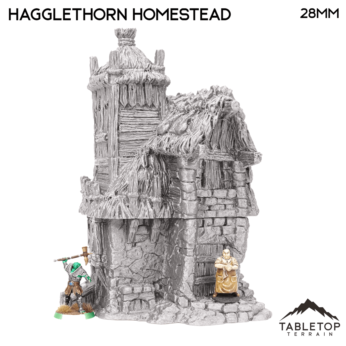 Tabletop Terrain Building Hagglethorn Homestead - Hagglethorn Hollow - Fantasy Building