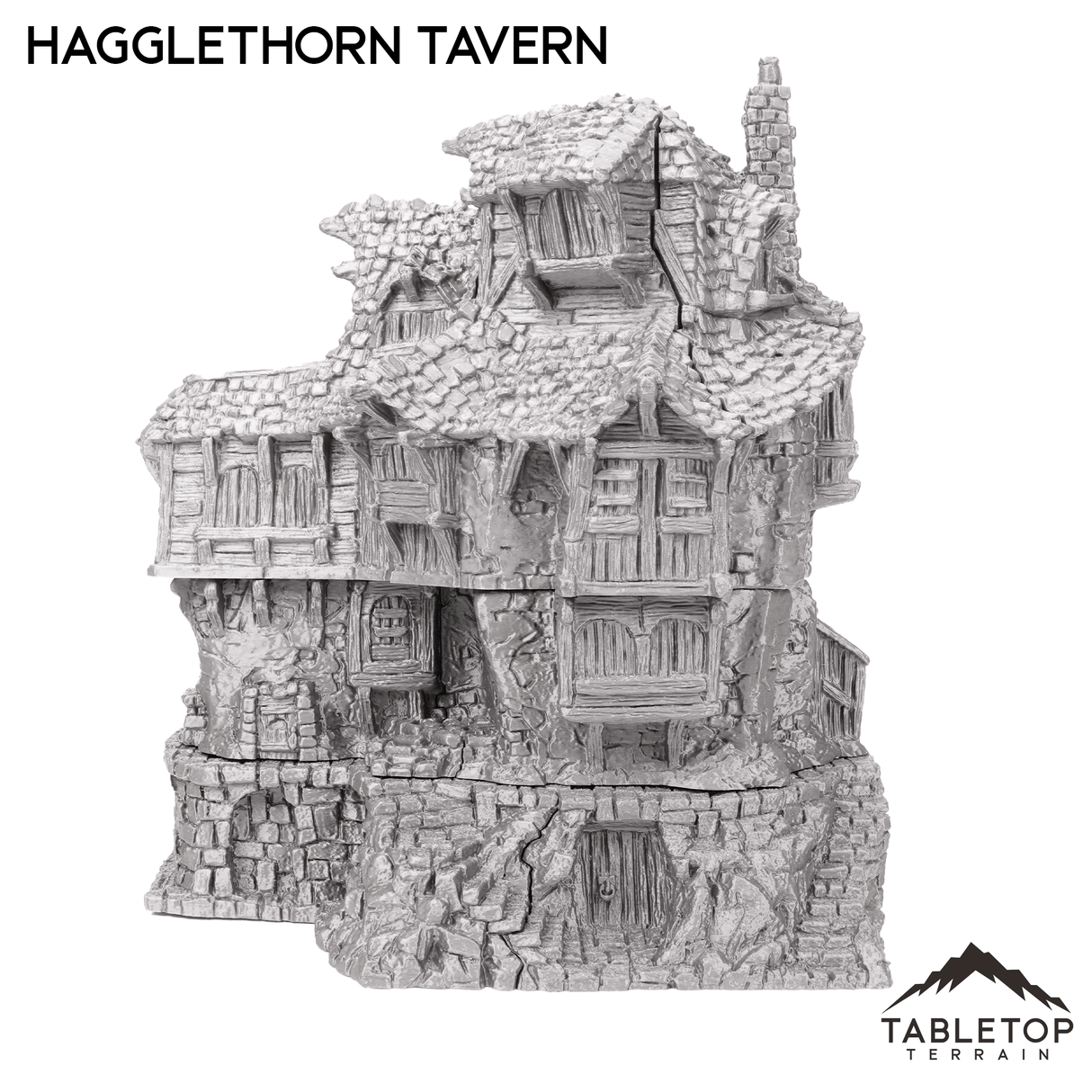 Tabletop Terrain Building Hagglethorn Tavern - Hagglethorn Hollow - Fantasy Building