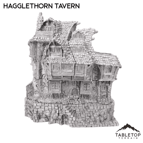 Tabletop Terrain Building Hagglethorn Tavern - Hagglethorn Hollow - Fantasy Building