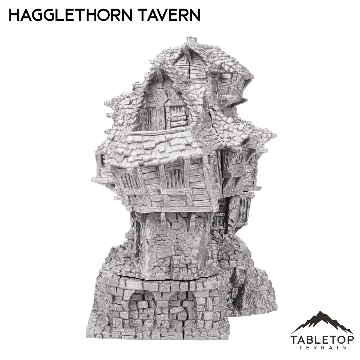 Tabletop Terrain Building Hagglethorn Tavern - Hagglethorn Hollow - Fantasy Building