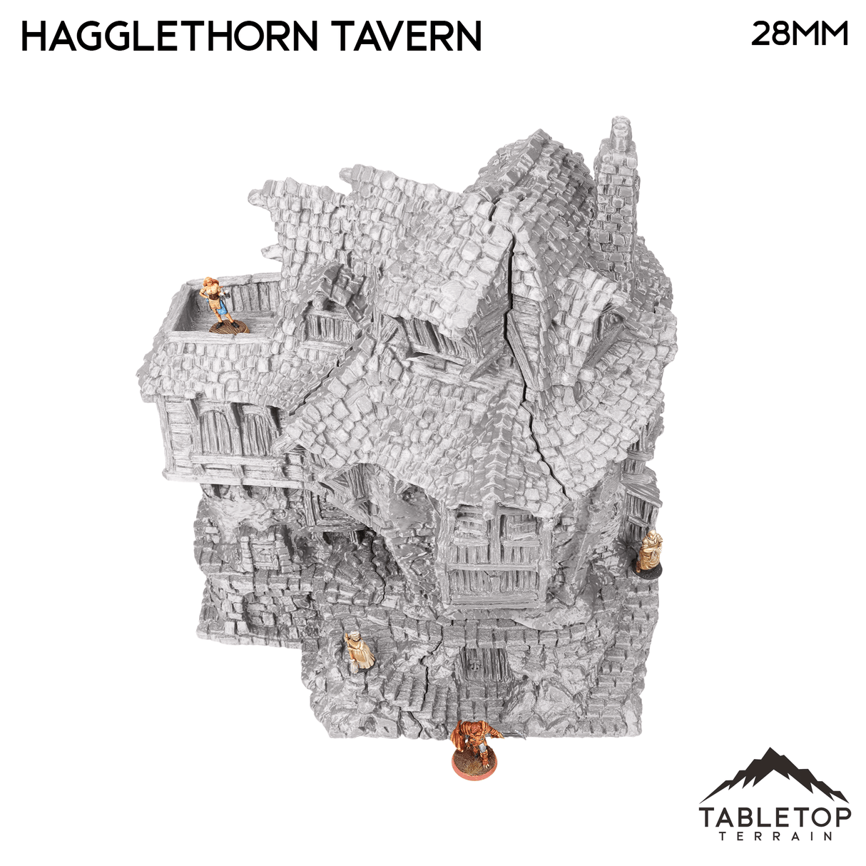 Tabletop Terrain Building Hagglethorn Tavern - Hagglethorn Hollow - Fantasy Building