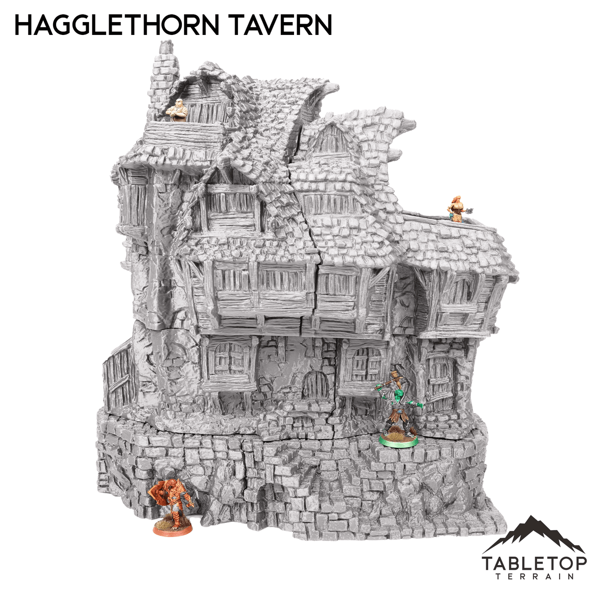 Tabletop Terrain Building Hagglethorn Tavern - Hagglethorn Hollow - Fantasy Building