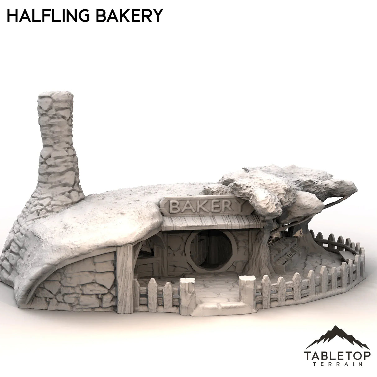Tabletop Terrain Building Halfling Bakery