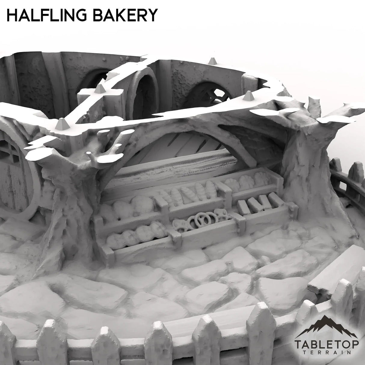 Tabletop Terrain Building Halfling Bakery