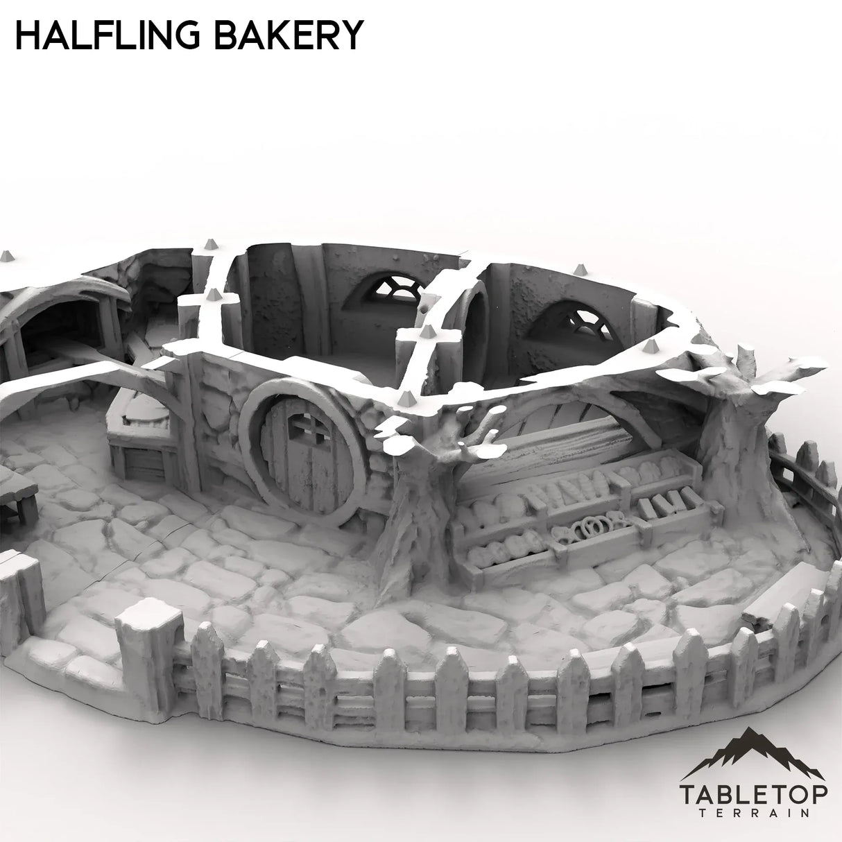Tabletop Terrain Building Halfling Bakery