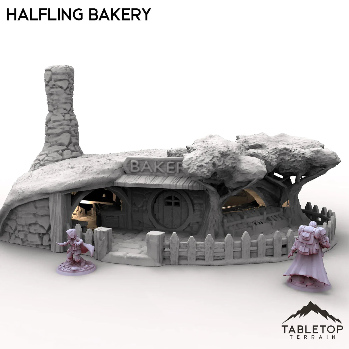Tabletop Terrain Building Halfling Bakery