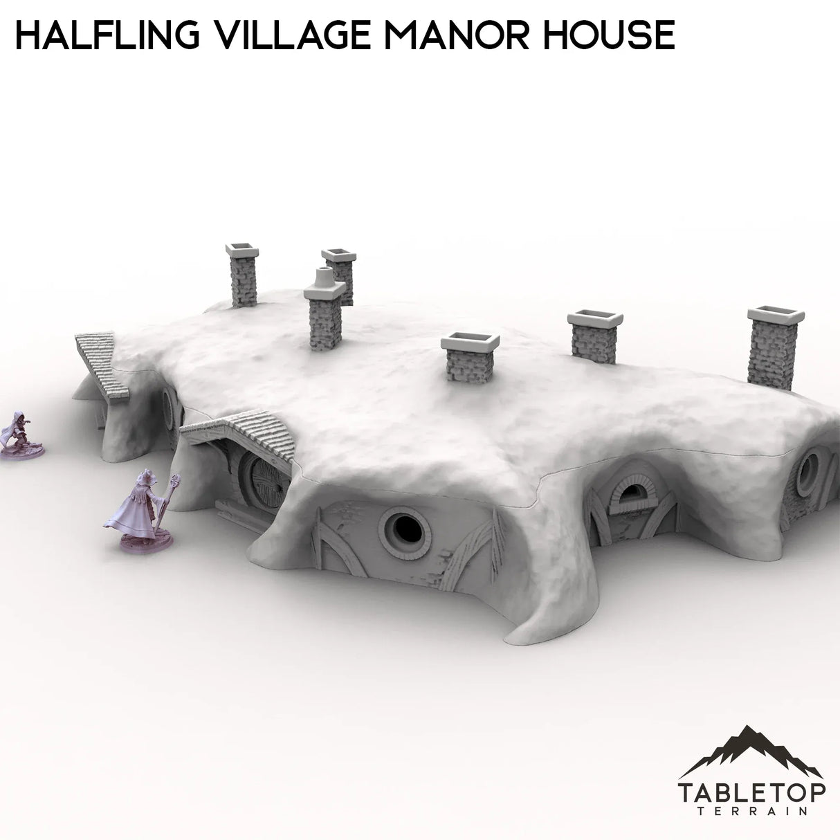 Tabletop Terrain Building Halfling Village Manor House