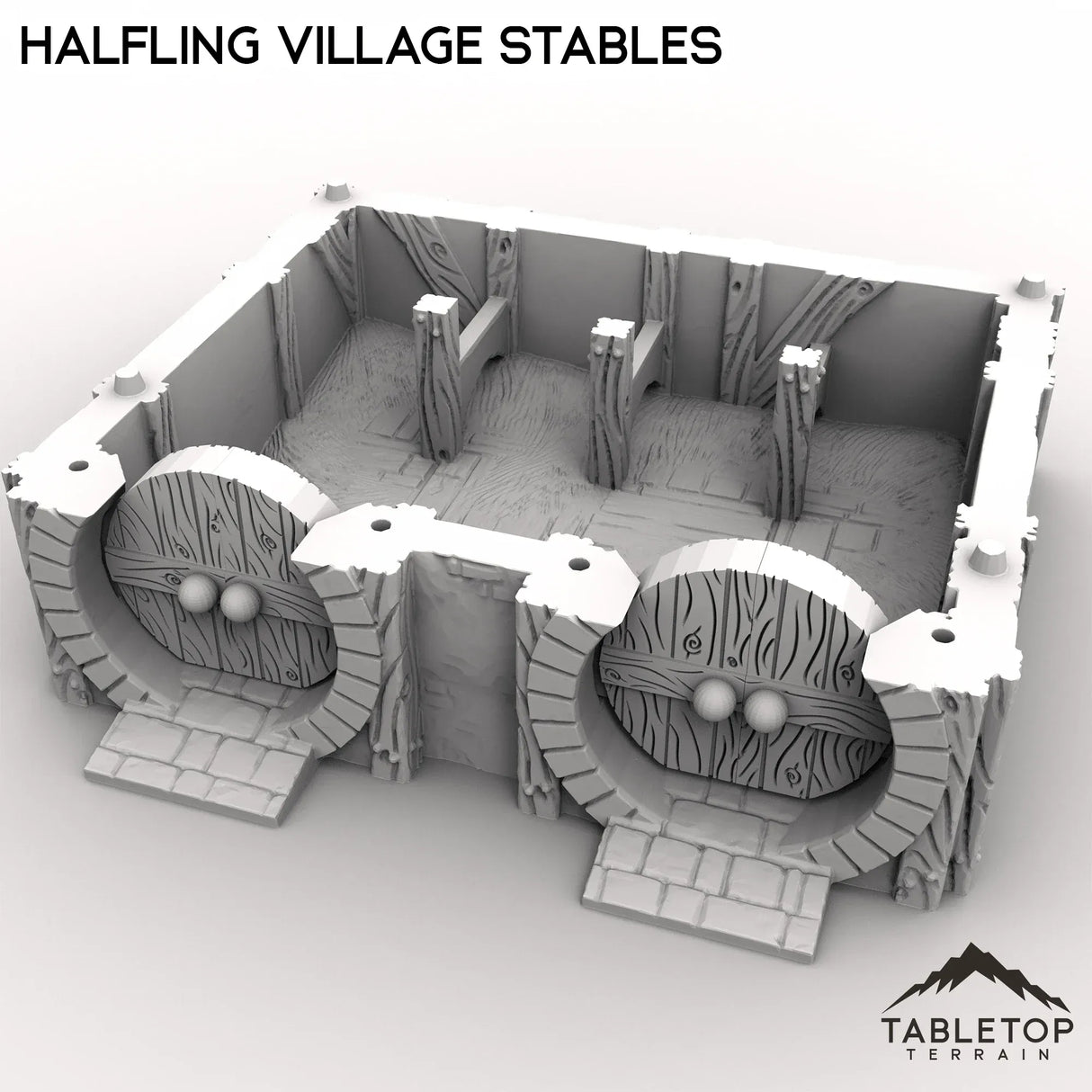 Tabletop Terrain Building Halfling Village Stables