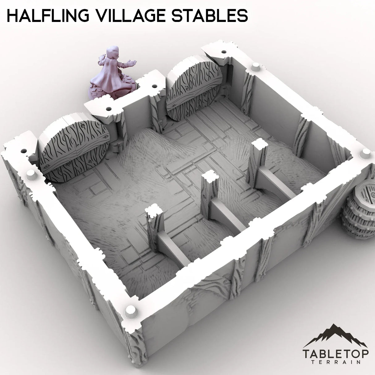 Tabletop Terrain Building Halfling Village Stables