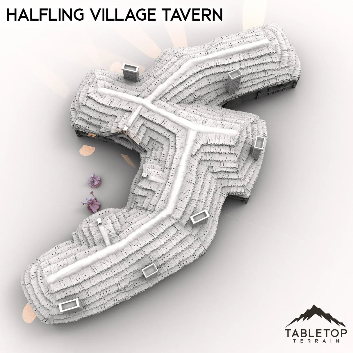 Tabletop Terrain Building Halfling Village Tavern
