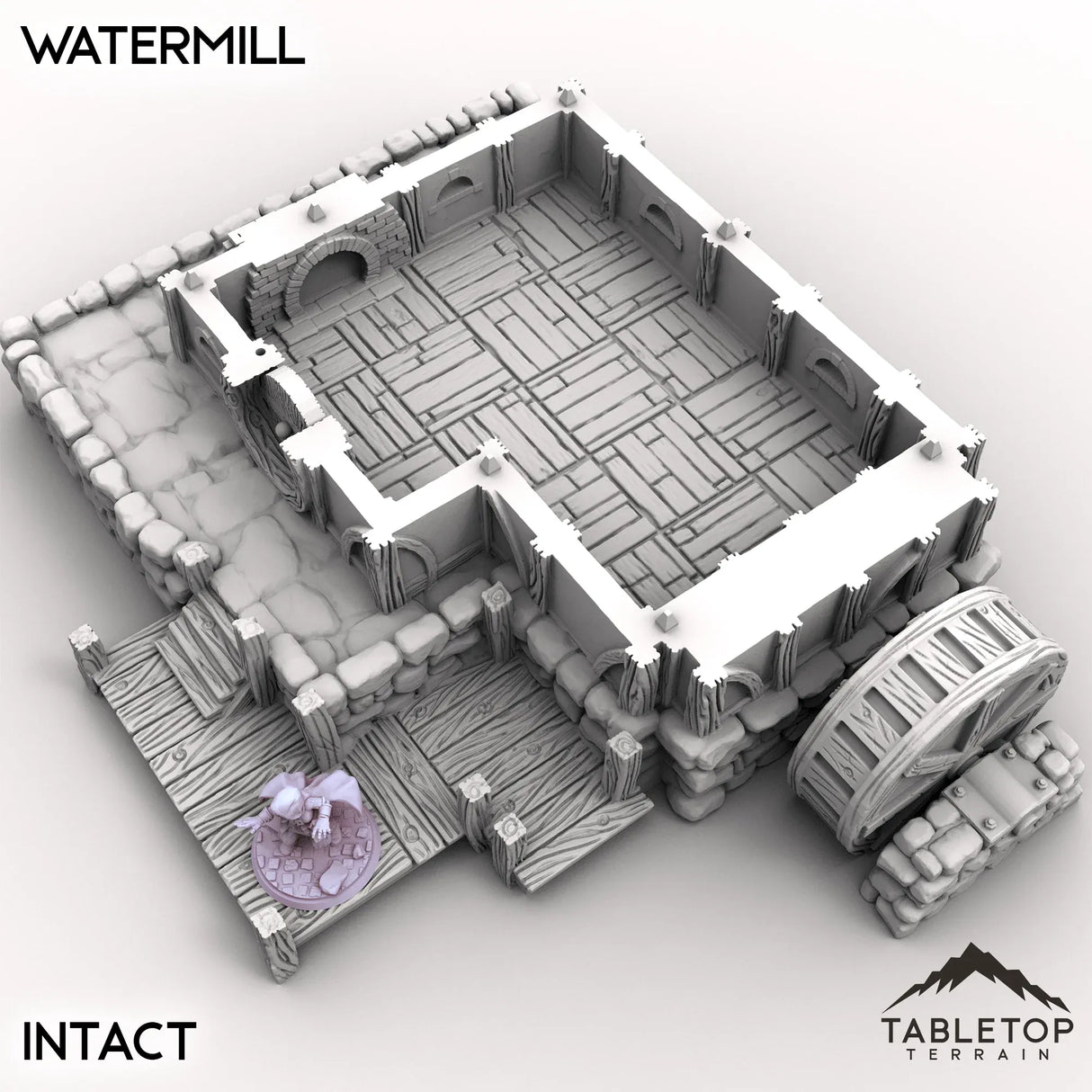 Tabletop Terrain Building Halfling Village Watermill