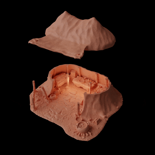 Tabletop Terrain Building Healer Tent