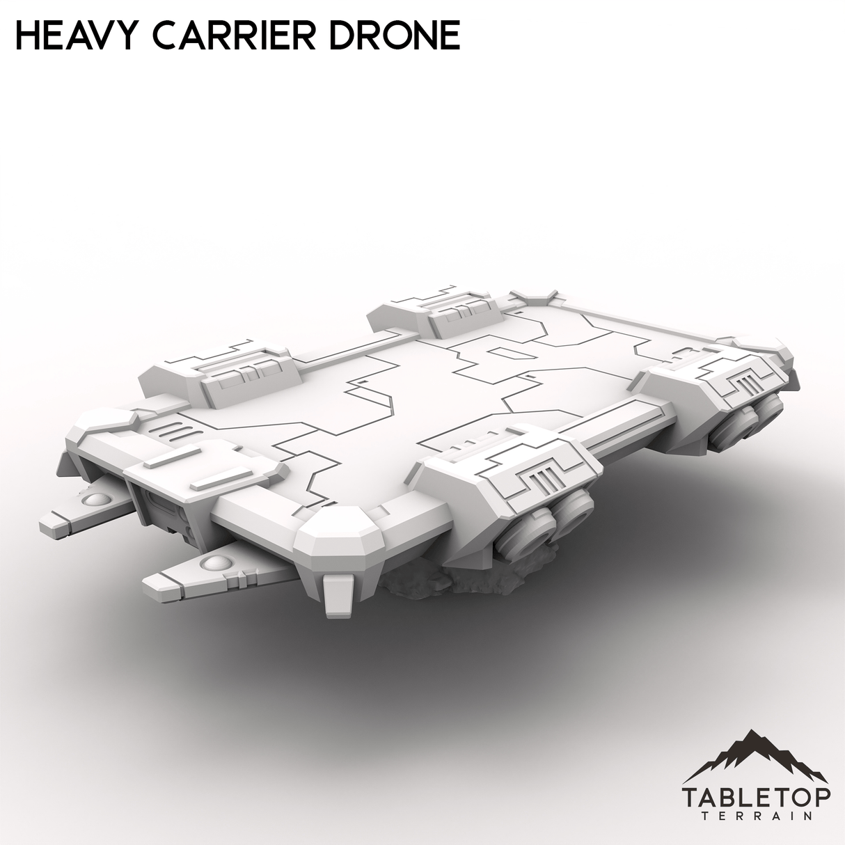 Tabletop Terrain Building Heavy Carrier Drone
