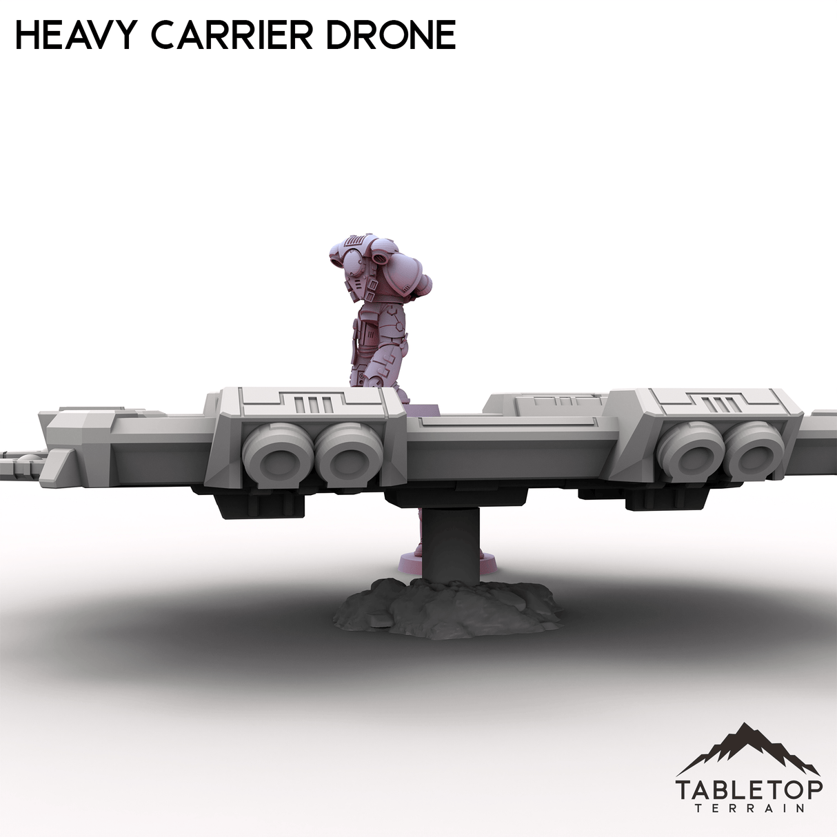 Tabletop Terrain Building Heavy Carrier Drone