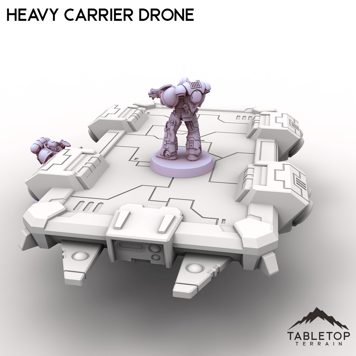 Tabletop Terrain Building Heavy Carrier Drone