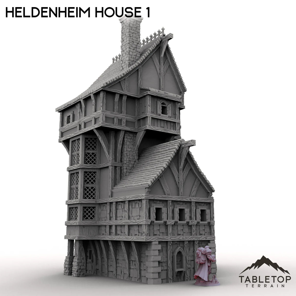 Tabletop Terrain Building Heldenheim House 1