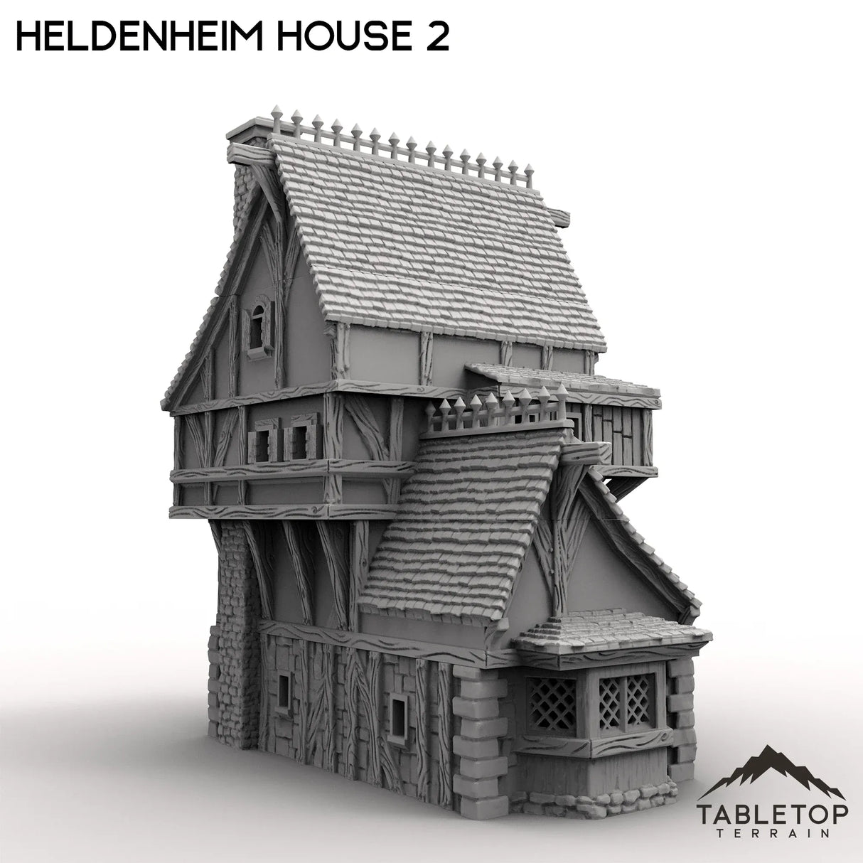 Tabletop Terrain Building Heldenheim House 2