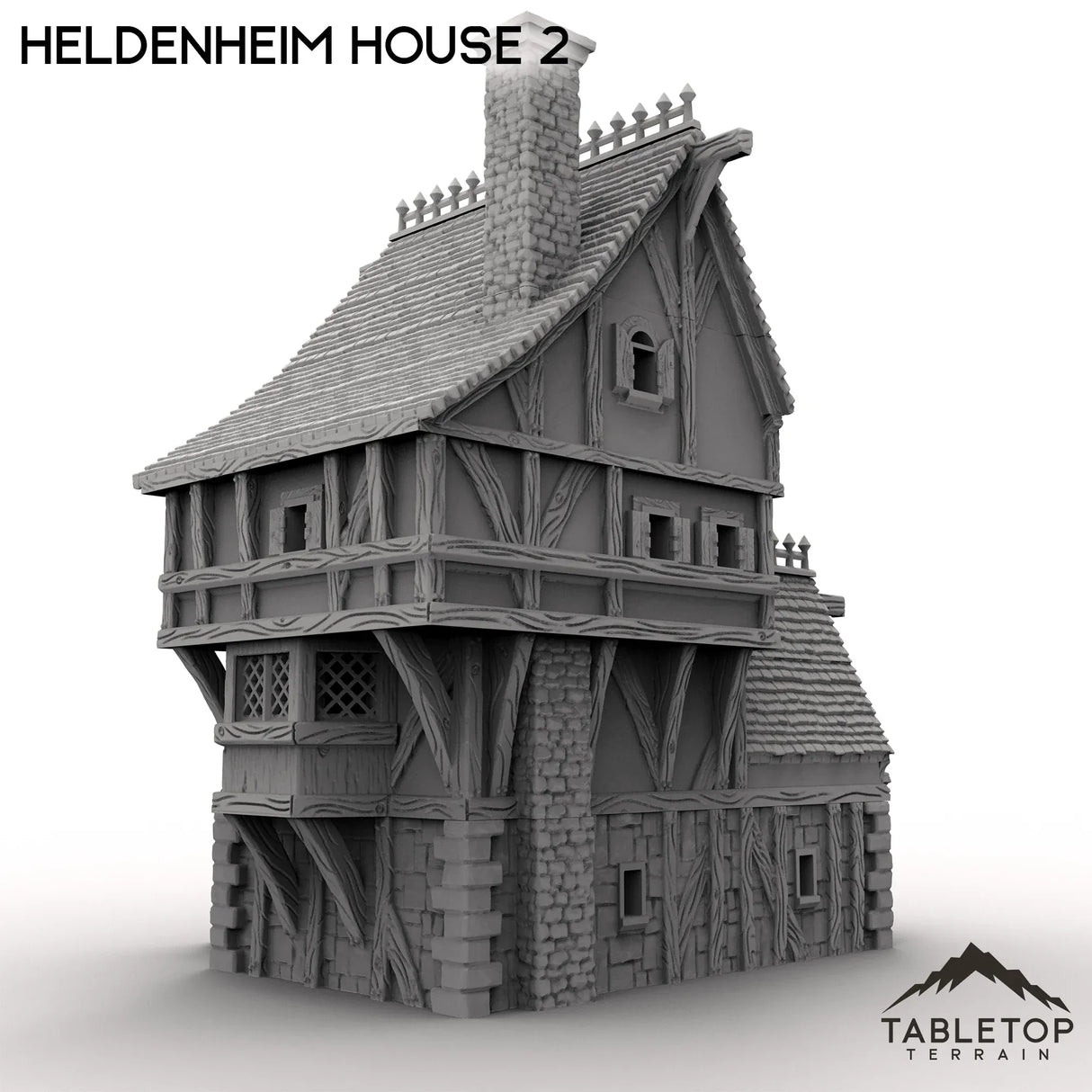 Tabletop Terrain Building Heldenheim House 2