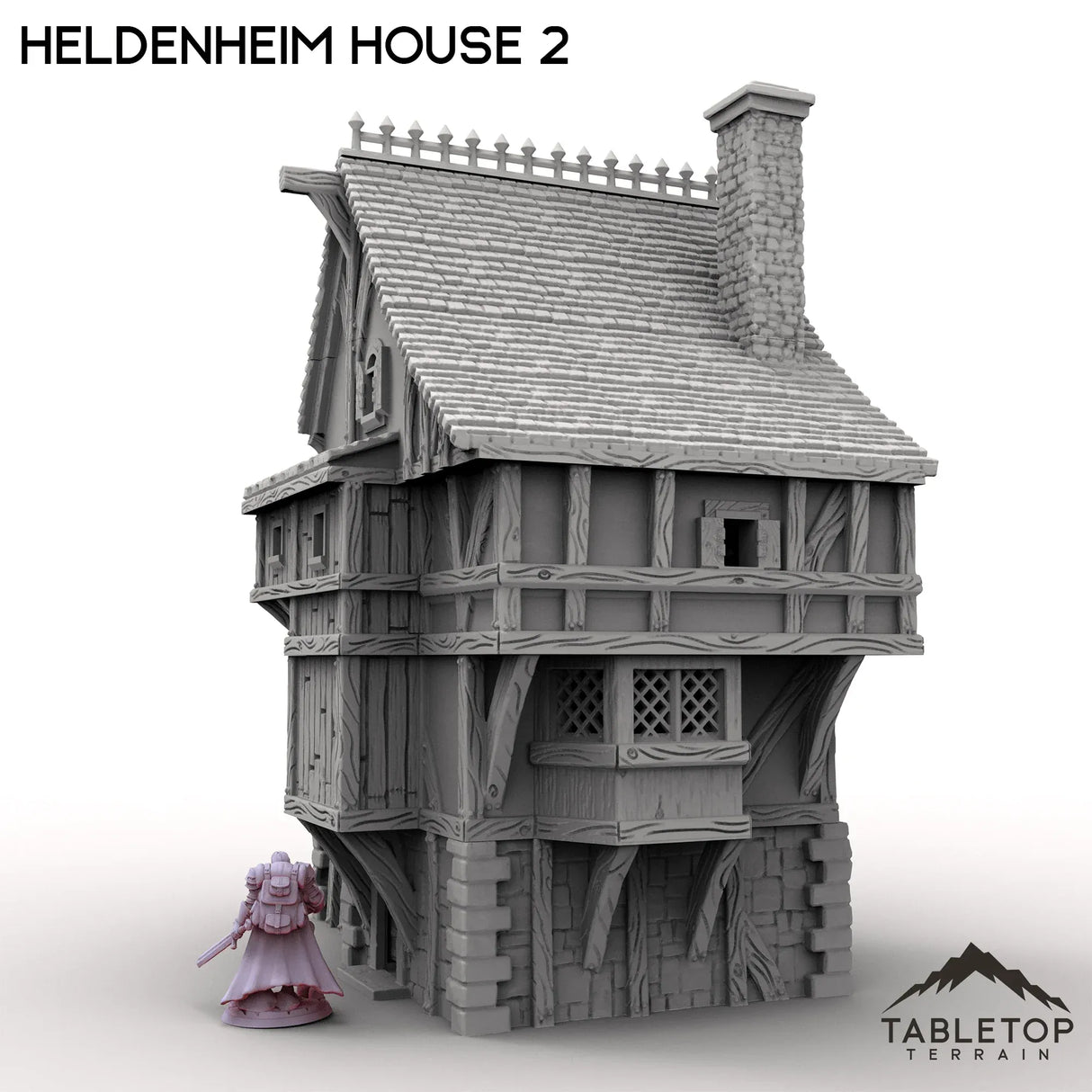 Tabletop Terrain Building Heldenheim House 2