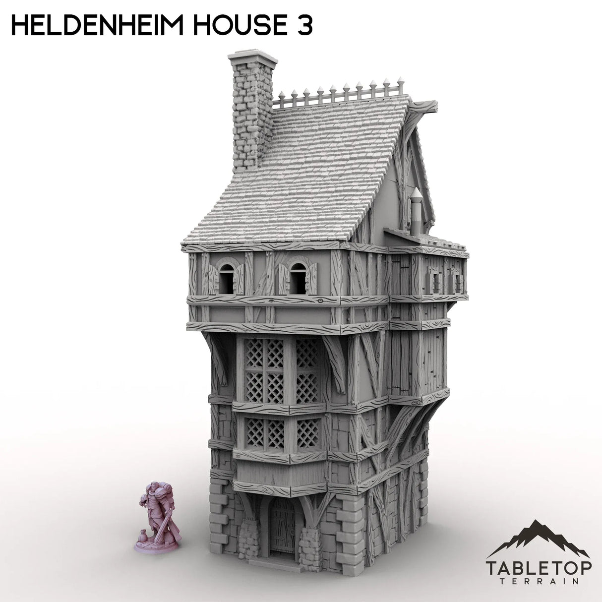 Tabletop Terrain Building Heldenheim House 3