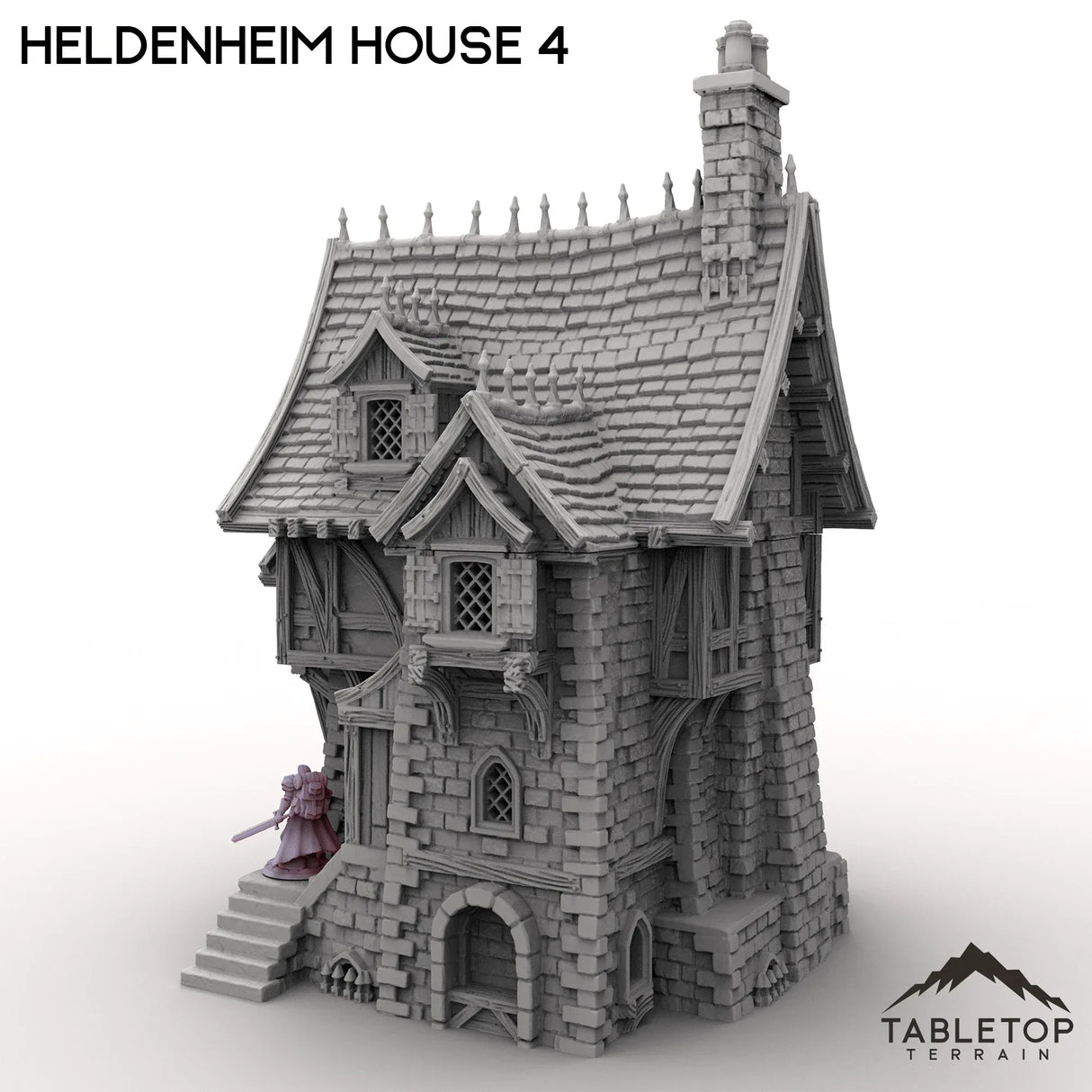 Tabletop Terrain Building Heldenheim House 4