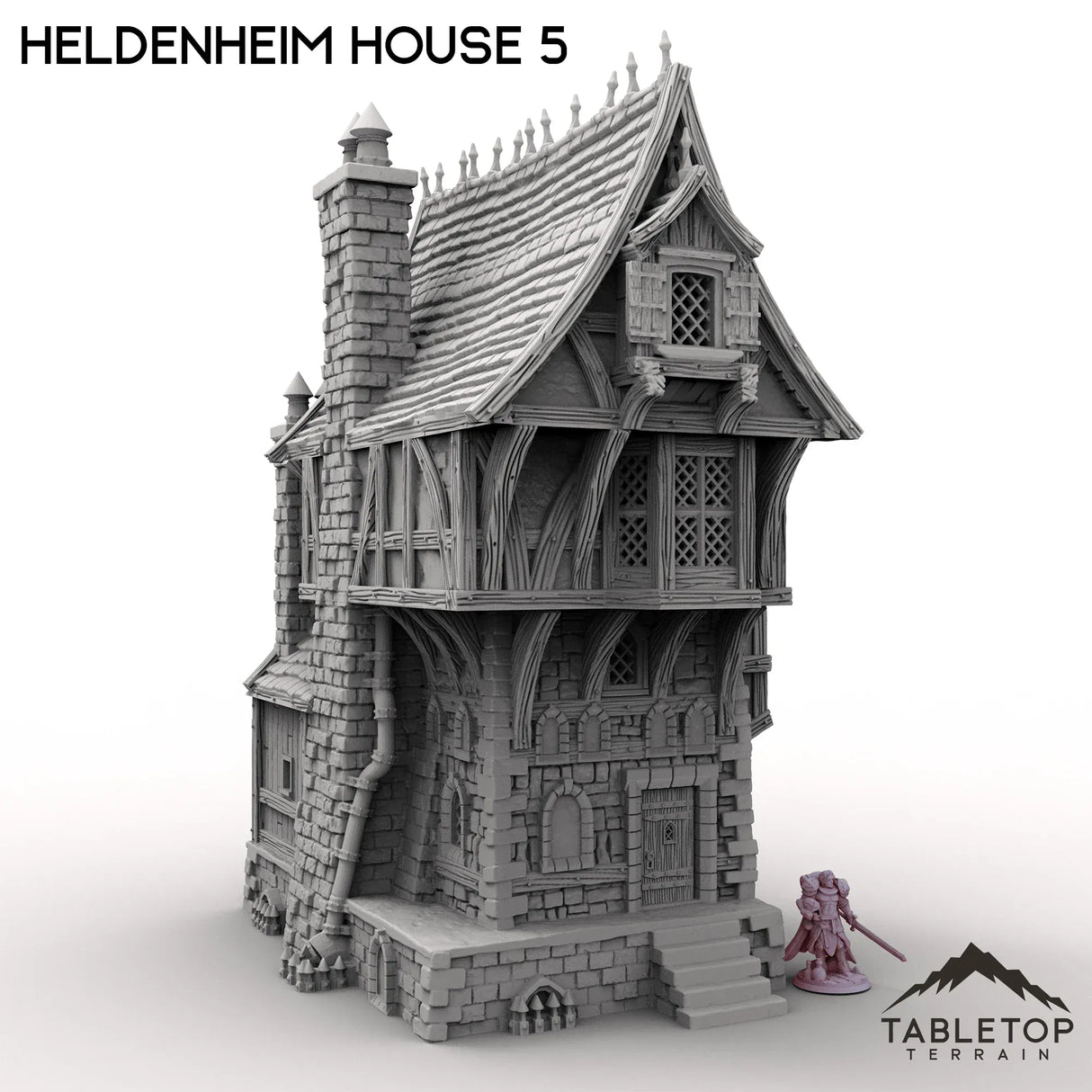 Tabletop Terrain Building Heldenheim House 5