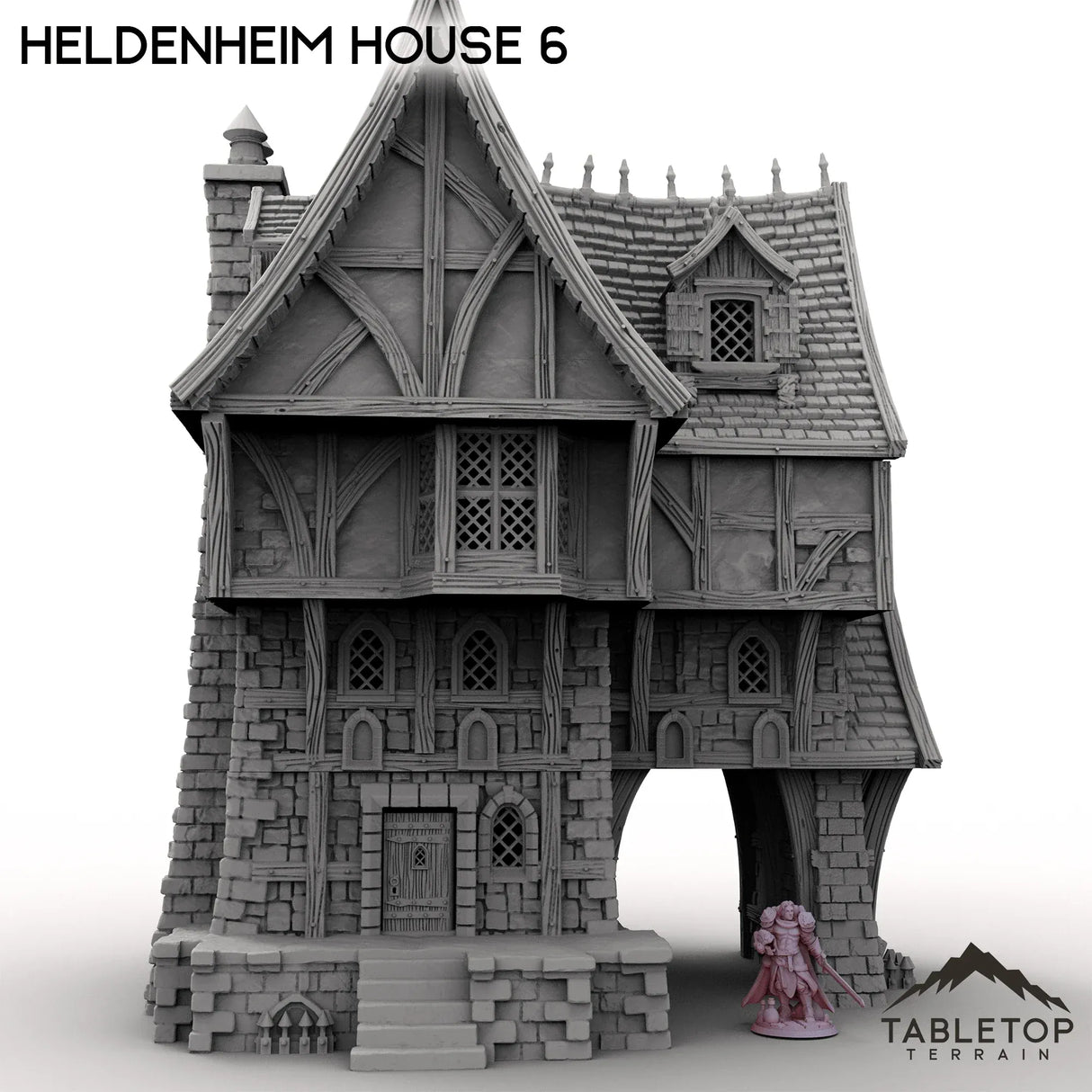 Tabletop Terrain Building Heldenheim House 6