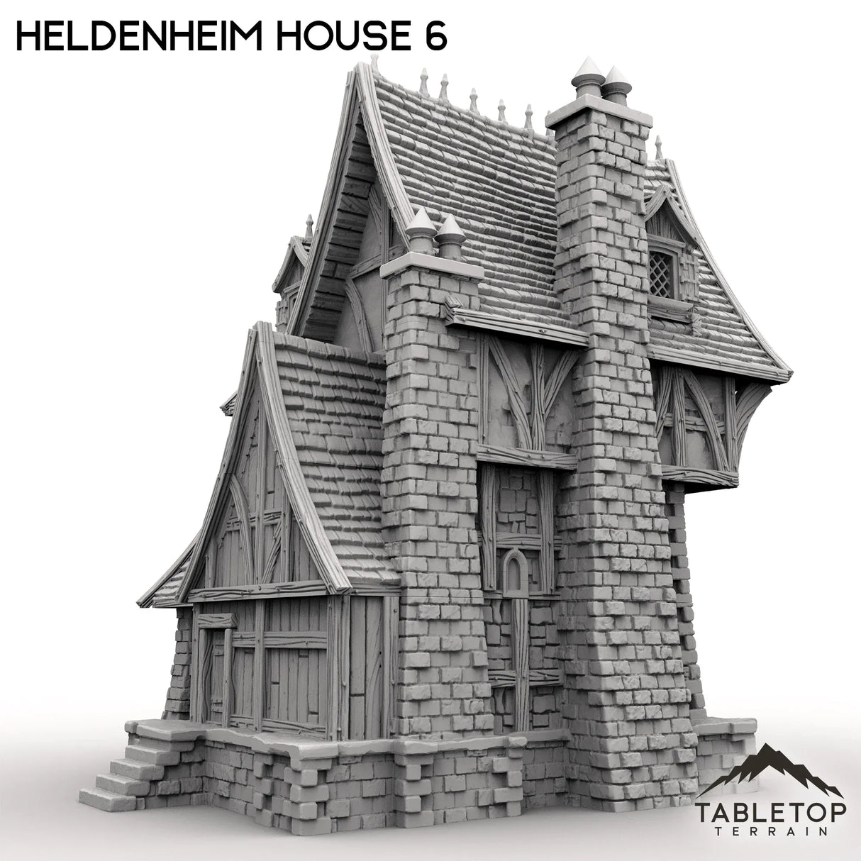 Tabletop Terrain Building Heldenheim House 6