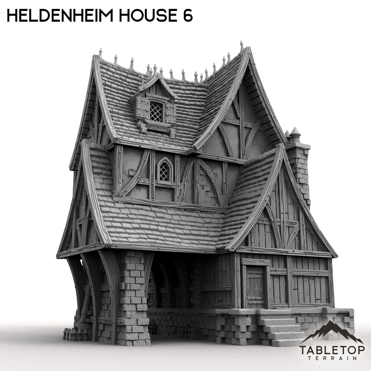 Tabletop Terrain Building Heldenheim House 6